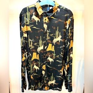 Divided by H&M Long sleeves bottom up summer shirt. Size L